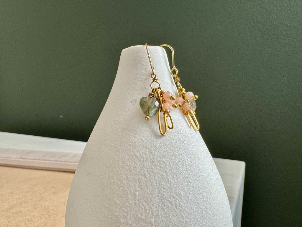 Peach Mist Earrings