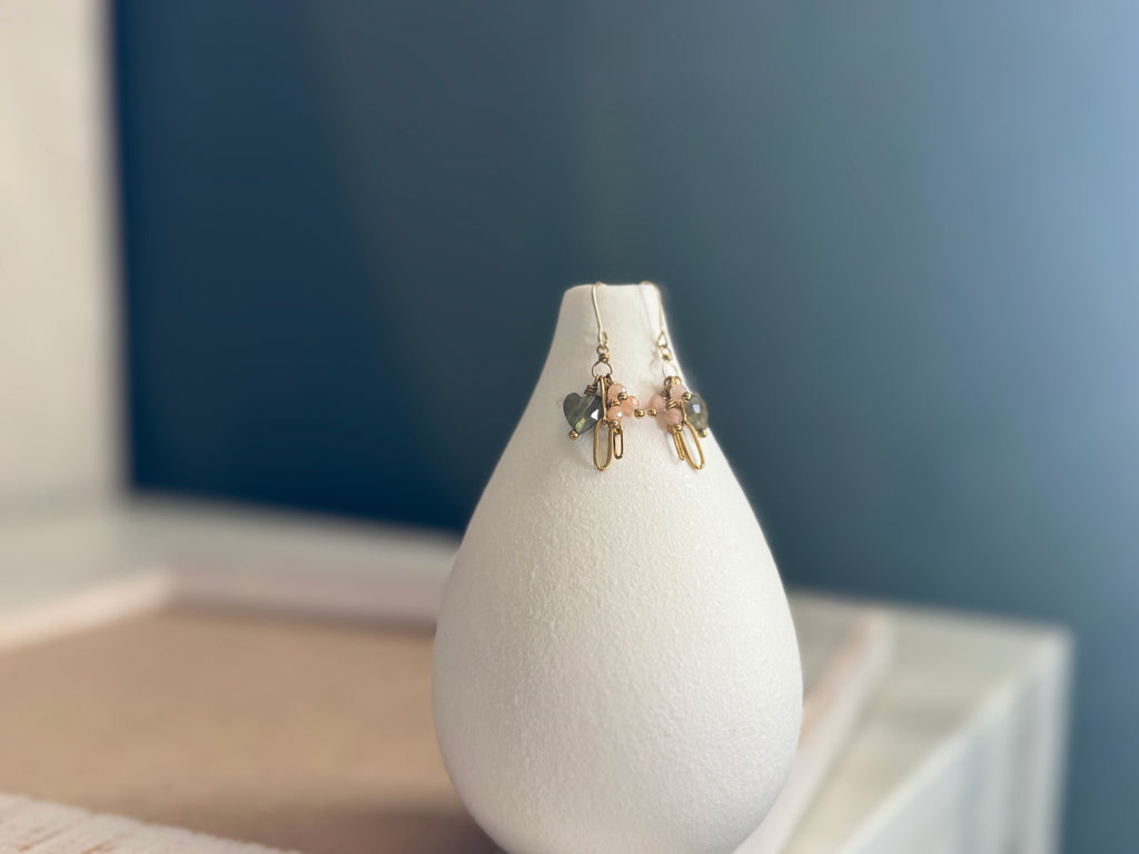 Peach Mist Earrings