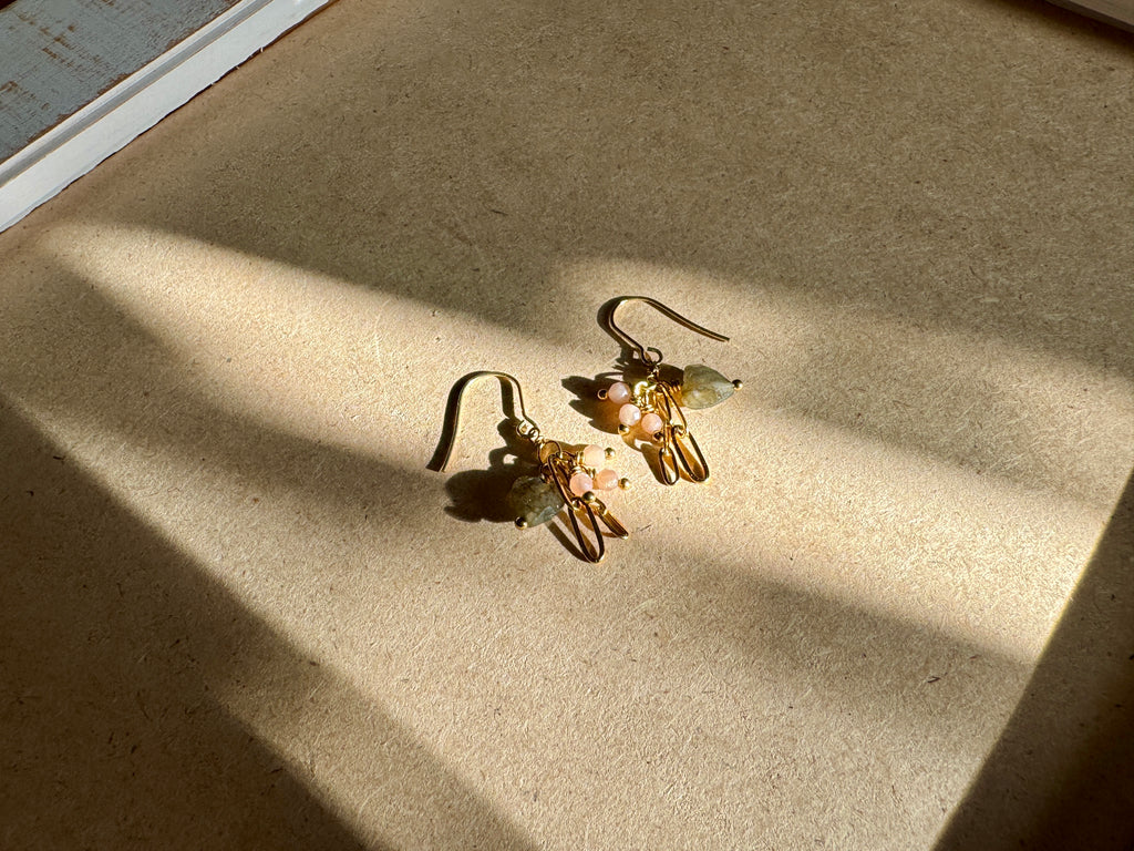 Peach Mist Earrings