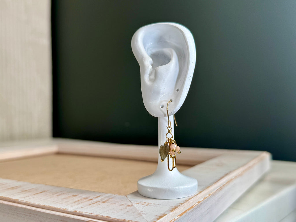 Peach Mist Earrings