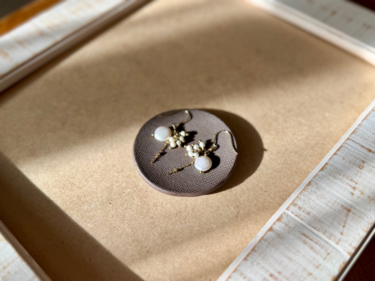 Elegant Freshwater Pearl Earrings
