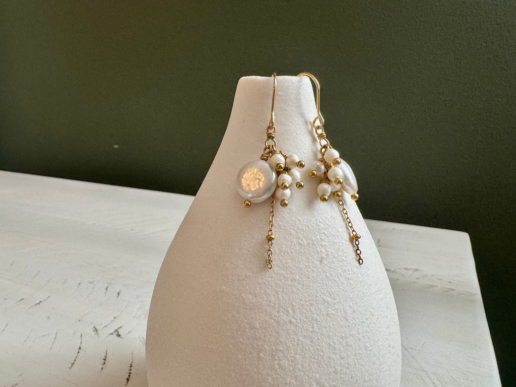 Elegant Freshwater Pearl Earrings