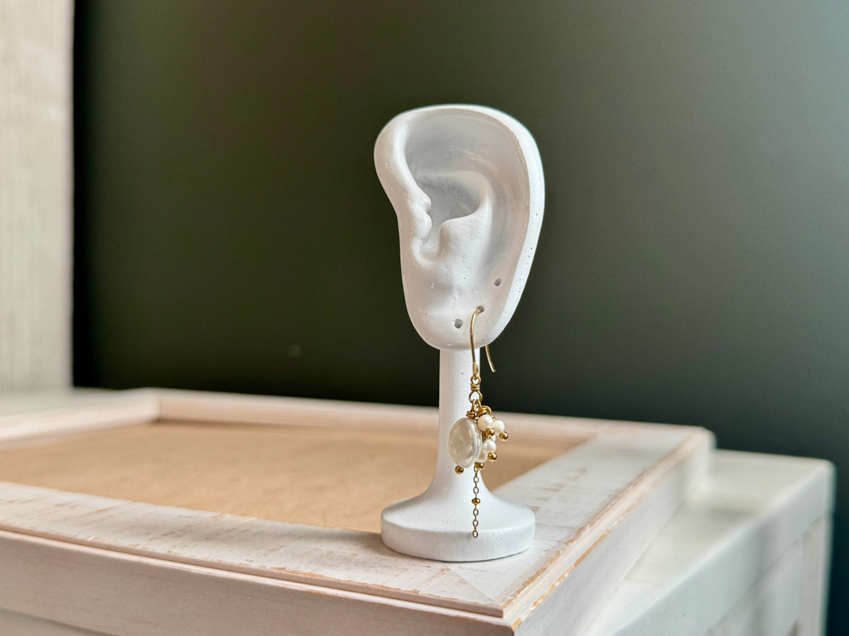 Elegant Freshwater Pearl Earrings