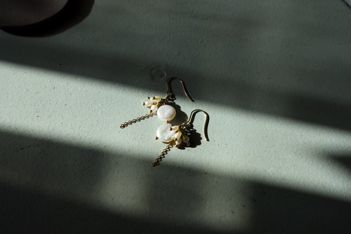 Elegant Freshwater Pearl Earrings