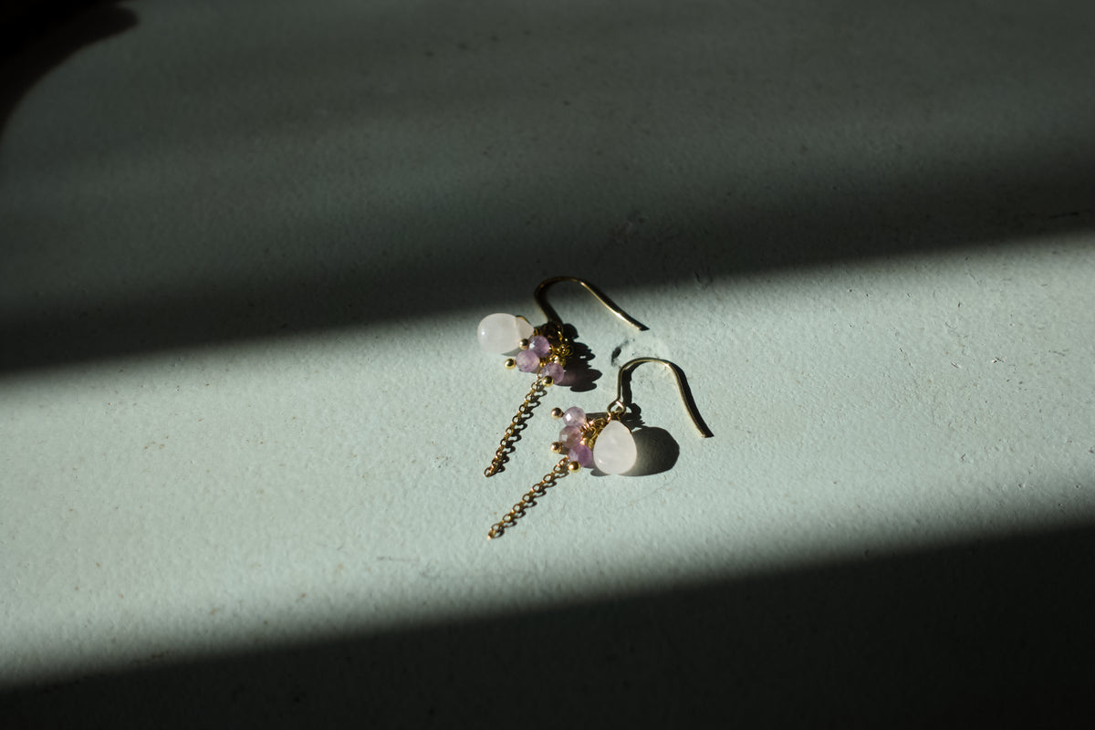 Lilac Blush Earrings
