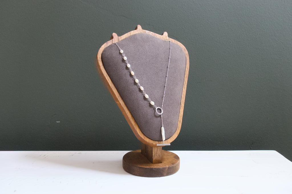Asymmetry Pearl Necklace