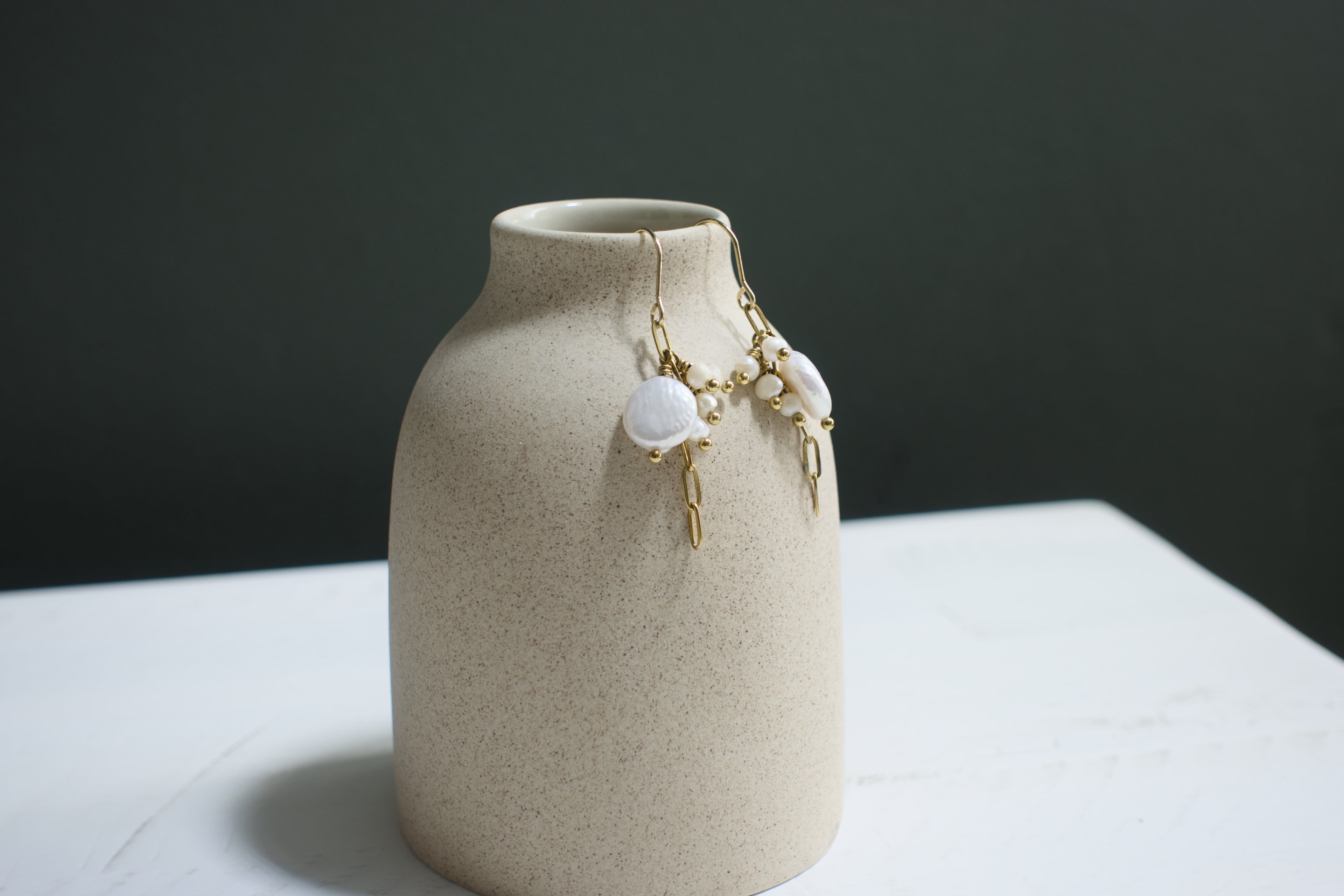 Elegant Freshwater Pearl Earrings
